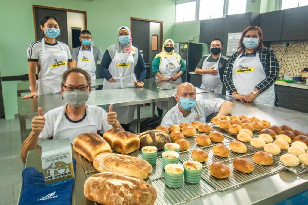 Thye Hua Kuan’s mini bakery which was upgraded from a classroom